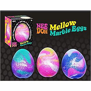 NeeDoh Mellow Marble Egg One per Order Random Color
