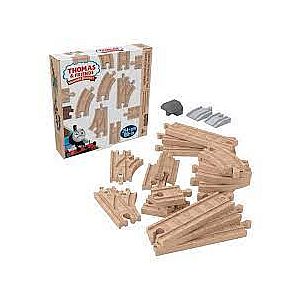 Thomas & Friends Fisher-Price Wooden Railway, Expansion Clackety Track Train Track Pack