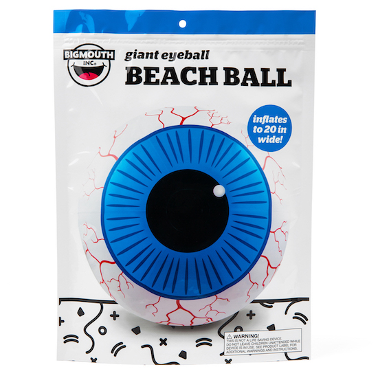 eyeball beach ball