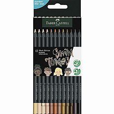 Faber-Castell Color Pencils Black Edition - Skin Tones