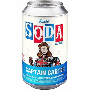 Funko Vinyl Soda: Marvel - What If…?, Captain Carter (Styles May Vary)