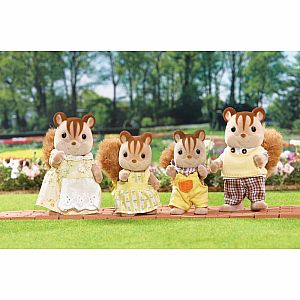 Hazelnut Chipmunk Family