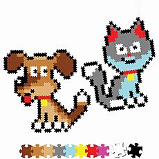 Jixelz 700 pc Set - Pet Pals