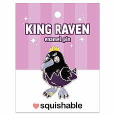Enamel Pin - King Raven