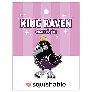 Enamel Pin - King Raven