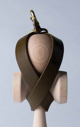 Leather Kendama Holster - Army