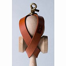 Leather Kendama Holster - Saddle Brown