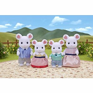 Marshmallow Mouse Family