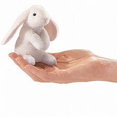 Mini Lop Eared Rabbit Finger Puppet