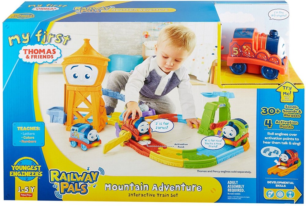 My first thomas & friends railway pals mountain adventure asda clearance