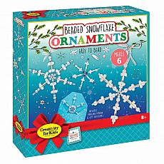 Beaded Snowflake Ornaments