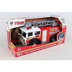 FDNY Fire Ladder Truck with Lights & Sound