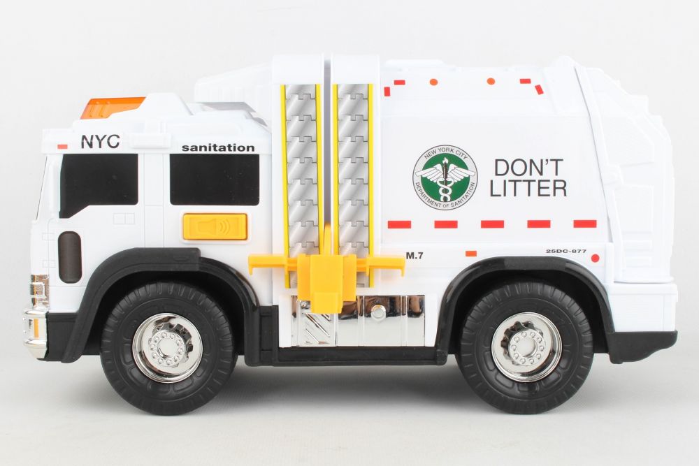 NYC Sanitation Garbage Truck with Lights & Sounds, from Daron WWT and ...