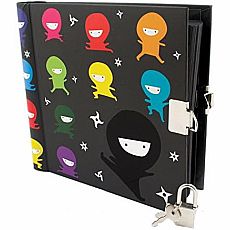 Ninja Top Secret Locking Diary