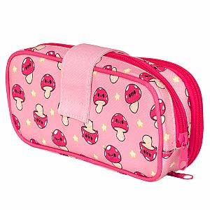 Mushroom Print Pencil Case