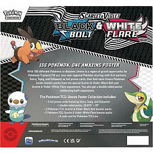 Pokemon TCG Scarlet & Violet 10.5 Unova Poster Box