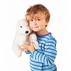 Sitting Polar Bear Hand Puppet
