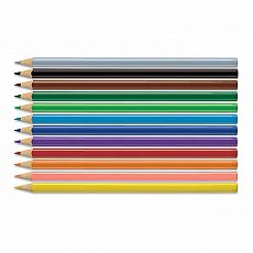 Triangular Colored EcoPencils 12-pack