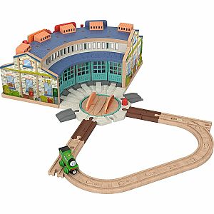 Thomas & Friends Wooden Railway Tidmouth Sheds Starter Train Set