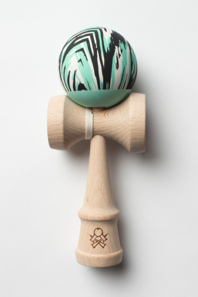 Joc de Indemanare Krom Kendama Rubber Solid Sea Foam