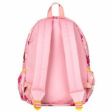 Pink Mushroom School Backpack