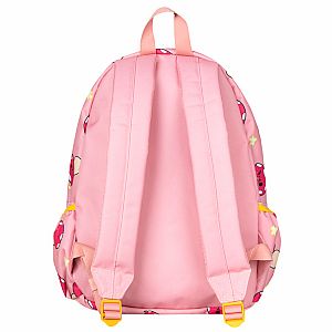 Pink Mushroom School Backpack