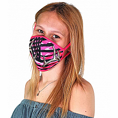 Wild Smiles Face Mask - Child - Camo Pink Antler