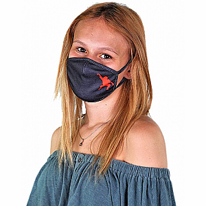 Wild Smiles Face Mask - Child - Black