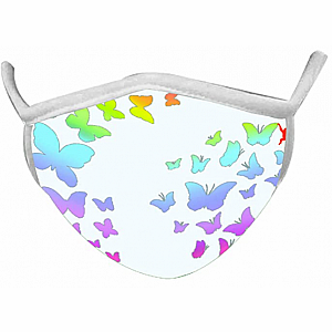 Wild Smiles Face Mask - Child - Butterflies