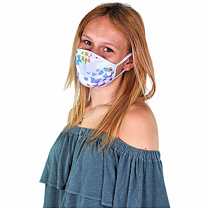 Wild Smiles Face Mask - Child - Butterflies