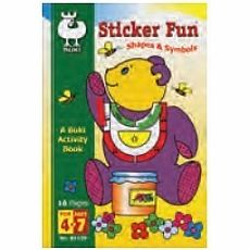 Buki Activity Book - Sticker Fun Shapes & Symbols