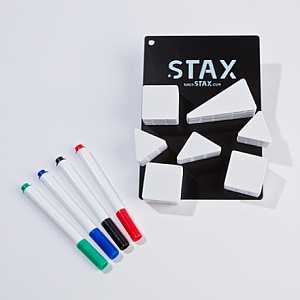 Stax Magnetic Building Blocks - Dry Erase