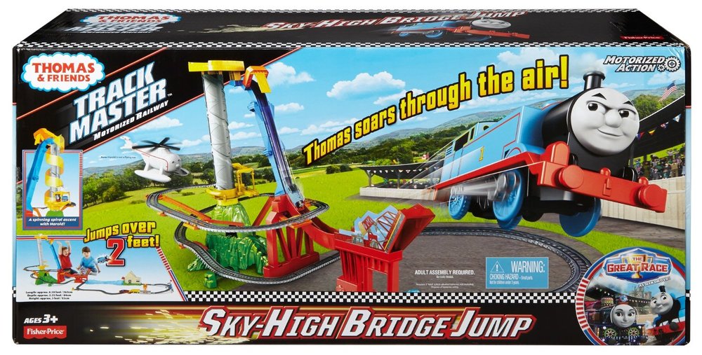 Trackmaster sky deals high bridge jump