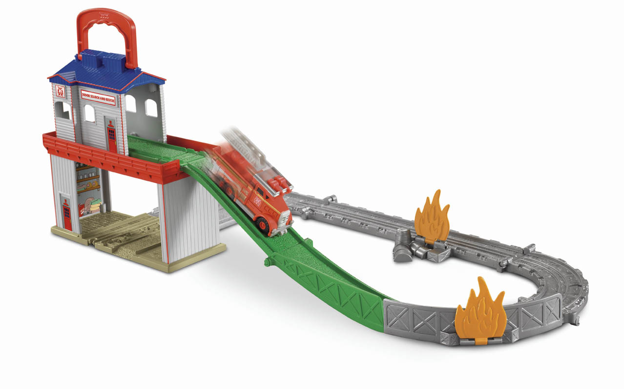 Take n Play Sodor Search Rescue Center from Mattel and Totally Thomas Inc