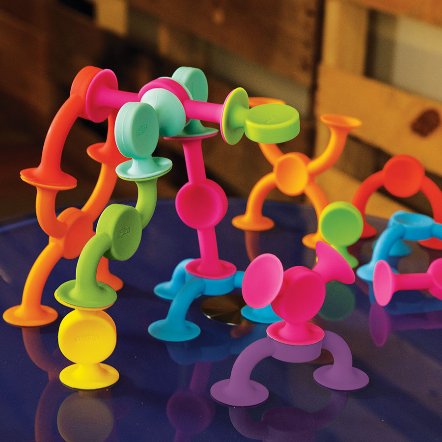 Squigz 2.0, from Fat Brain Toy Co and Totally Thomas Inc.