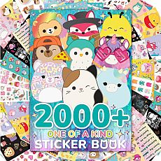 Original Squishmallows 2000+ One of a Kind Sticker Book