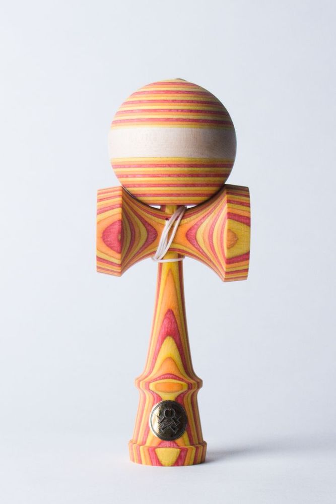 [未使用] けん玉 Sweets HOMEGROWN  Birch Sourmash Rasta Pinstripe Sweets Kendamas Homegrown Kendama | eBay