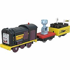 Thomas & Friends Deliver The Win Diesel Motorized Battery-Powered Toy Train Engine