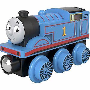 Fisher-Price Thomas and Friends Push-Along Toy Train, Wooden Railway ​
