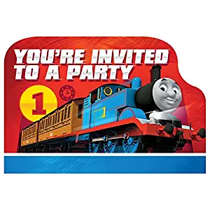 Thomas All Aboard Invitations