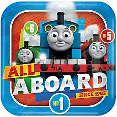 Thomas All Aboard Square Plates 9"