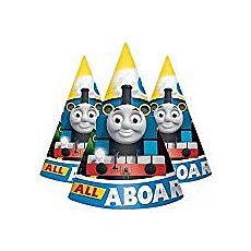 Thomas All Aboard Paper Cone Hats