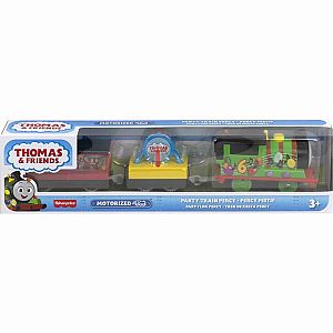 Thomas & Friends Party Train Percy Motorized Battery-Powered Toy Train Engine