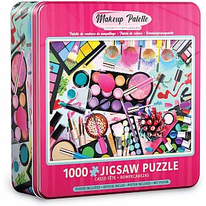 Puzzle Makeup Palette Tin 1000 Pc