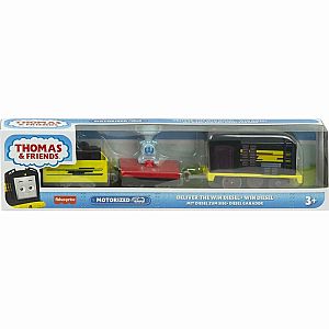 Thomas & Friends Deliver The Win Diesel Motorized Battery-Powered Toy Train Engine