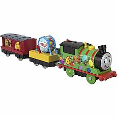 Thomas & Friends Party Train Percy Motorized Battery-Powered Toy Train Engine