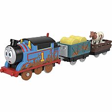 Thomas & Friends Muddy Farm Thomas Motorized Battery-Powered Toy Train