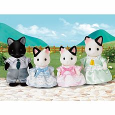 Tuxedo Cat Family