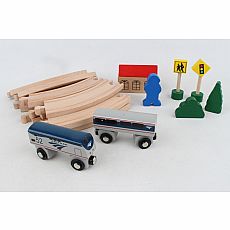 Amtrak Wooden Railway