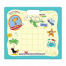 Vacation Color It! Wipe-Off Activity Board